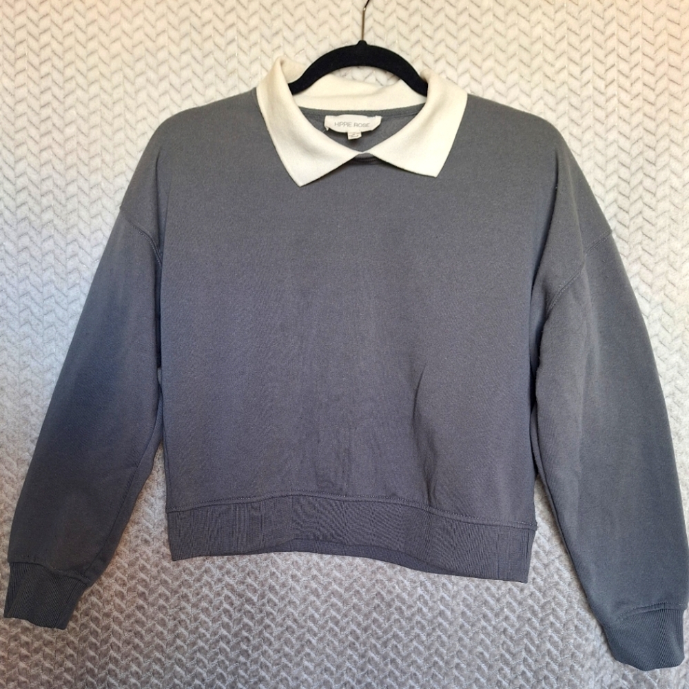 Classic School-Collared Sweater